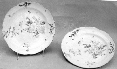 West Pans Porcelain Plates