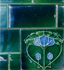 Green tiles