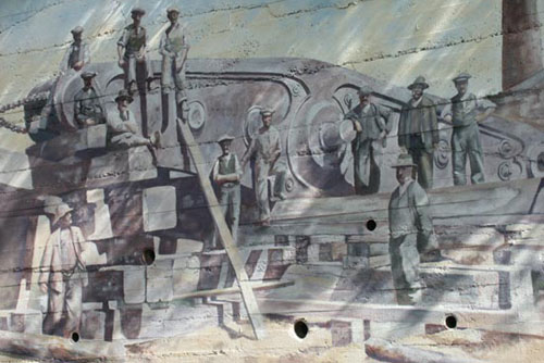Beam Engine Mural