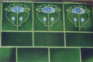 Green tiles