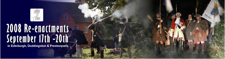 BATTLE OF PRESTONPANS RE-ENACTMENT - 2008